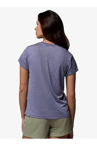 Columbia Al3349 Bluevista Hill Short Sleeve Crew Kadın T-shirt 2119301-348 Mor