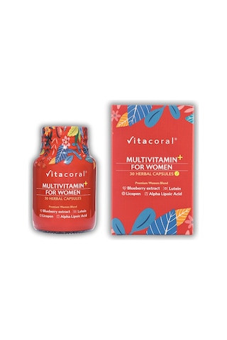 Multivitamin For Women 30 Bitkisel Kapsül