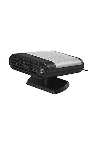 Flybuy 12v Araba İçi Isıtıcı Ve Hava Temizleyici - Hızlı Isınma, Buz Çözme, Sis Giderme, Güvenli, 2 İçin 1, Siyah Kırmızı