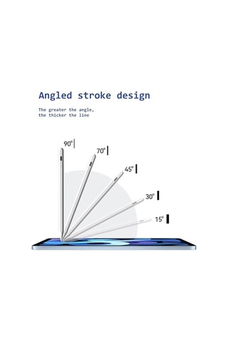 Maiyame Kırmızı İpad Dokunmatik Kalem, Apple Pencil Uyumlu, Manyetik Şarj, Ekran Kalemi, 2 Adet Değiştirme Ucu Ve Type-c Kablosu