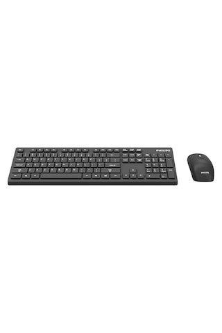 Philips Spt6602b/62 Kablosuz Klavye Mouse Seti Optik