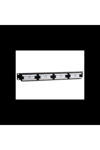 S-lınk Sl-f624 Cat6 Patch Panel, 24-port, Utp, 1u