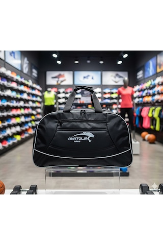 Newfull Sport Anatolia Pars Astarlı Seyahat Ve Spor Çantası-orta Siyah
