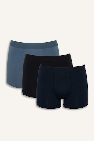 Defacto Regular Fıt 3lü Boxer G9355ax26spnv135 Lacivert-nv135