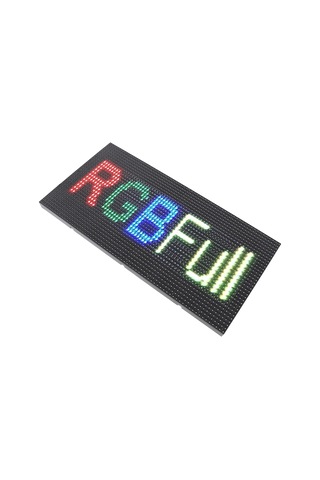 Vkemall P10 Ip64 Su Geçirmez İç Mekan Led Ekran Modülü - 320x160mm Renkli Kaydırmalı Görüntü Birimi Paneli