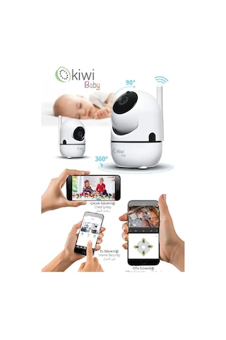 Kiwi Kamera Bebek Ip 360 Dönerli Kbaby99 5929