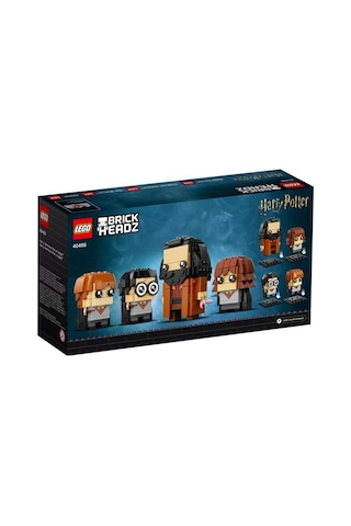 LEGO® Brickheadz 40495 Harry Hermione Ron ve Hagrid 466 Parça