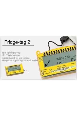 Fridge-Tag 2 Hafızalı Buzdolabı Termometresi