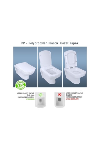 Urban Yavaş Kapanan Klozet Kapağı Diğer