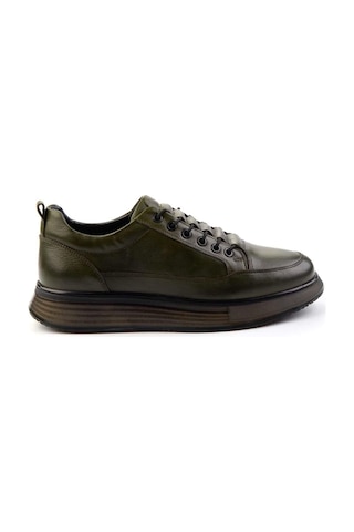 Bambi Haki Leather Erkek Sneaker E01398085503 Haki