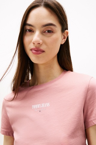 Tommy Jeans Kadın Tişört Dw0dw20913 Pembe