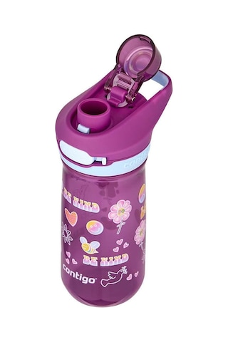 Contigo Jessie Tritan Bas İç Kapaklı Çocuk Suluğu 420ml - Pembe Pembe