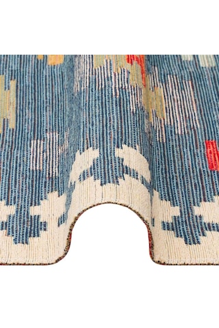 Hoom Rugs Vgt 04 Navy Yıkanabilir Çift Taraflı Otantik Halı