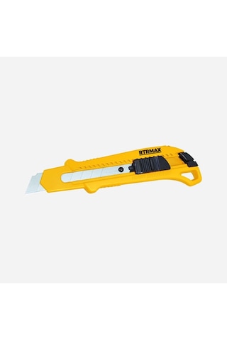 Rtrmax Rak119 Falçata Maket Bıçağı - Plastik - Geniş - Sarı
