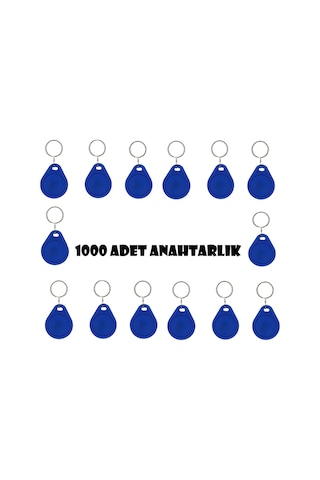 Tag Manyetik Anahtarlık - 1000 Adet Proximity Anahtarlık