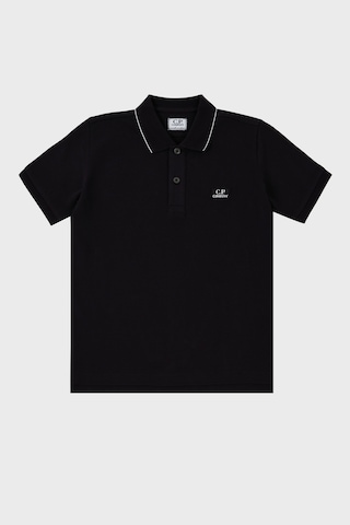 C.p. Company Çocuk Polo Yaka T Shirt 10ckpl023 005263w 999 Siyah