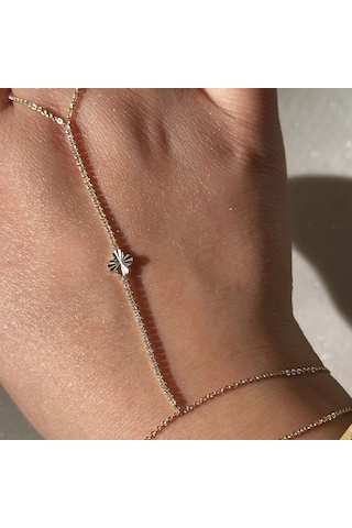 Çelik Taşlı Zarif Şahmeran Gold Gold