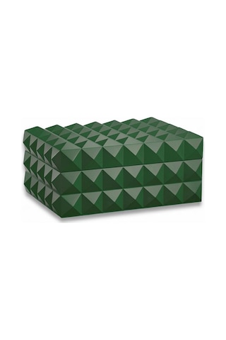 Quasar Design Humidor Puro Kutusu Mat Yeşil 80's