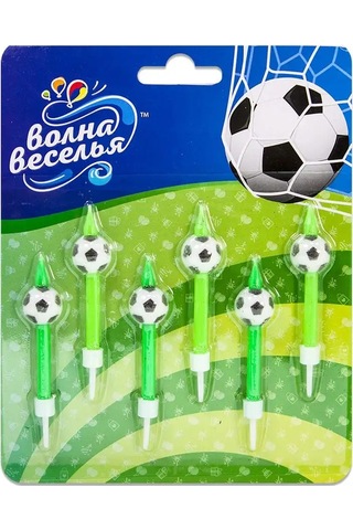 Davajdarit' Futbol Topu Pastane Mumları 151163216 Diğer