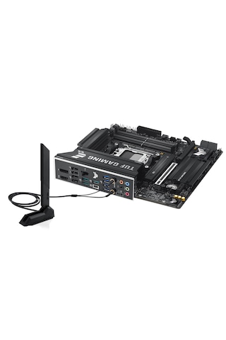 Asus Tuf Gaming B850M-PLUS WIFI AMD B850 AM5 8000 MHz (OC) DDR5 Soket AM5 mATX Anakart