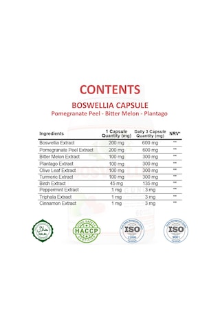 Gökçek Şifa Akgünlük (Boswellia Capsule) 60 Kapsül