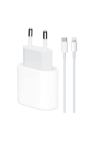 İphone Uyumlu 27w Şarj Başlığı+27w Destekli Type-c-lightning Set