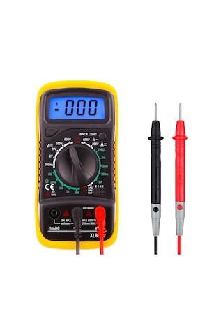 XL830L Dijital Multimetre – Volt, Amper, Ohm Ölçen Geniş Fonksiyonlu Avometre
