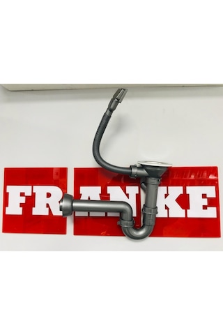 Franke Ve Dominox 1 Gözlü Büyük Kafa Çelik Evye Sifonu
