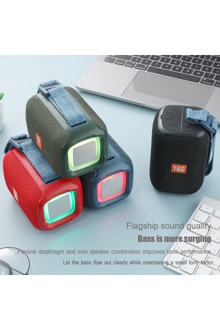 T&G TG339 Taşınabilir RGB Bluetooth Hoparlör