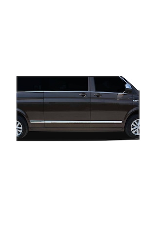 Omsa Vw T6 Transporter Krom Yan Kapı Çıtası Çift Sürgü 5 Parça 2015-2019 Arası