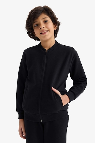 Defacto Erkek Çocuk Kolej Yaka Bomber Hırka G5202a826spbk81 Siyah-bk81