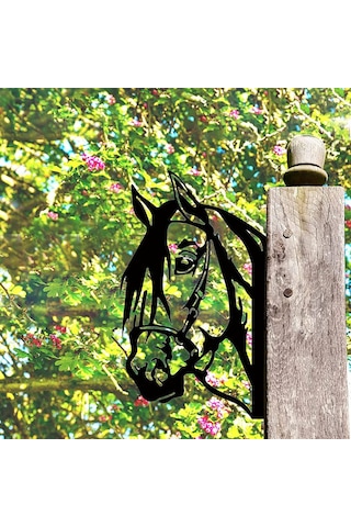 Suofeng Bahçe Dekorasyonu İçin Göz Atan At Figürü Dış Mekan Ve Ev İçi Metal Sanat Aksesuarı