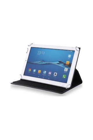 T Oshiba Excite Pure At10-a-104 10.1" Tablet Uyumlu Standlı Tablet Kılıfı + Nano Ekran Koruyucu