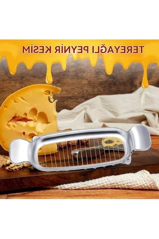 2024 Geliştirilmiş Paslanmaz Çelik Peynir Ve Tereyağı Dilimleyici, Elde Taşınabilir Çok Amaçlı Kesici Diğer