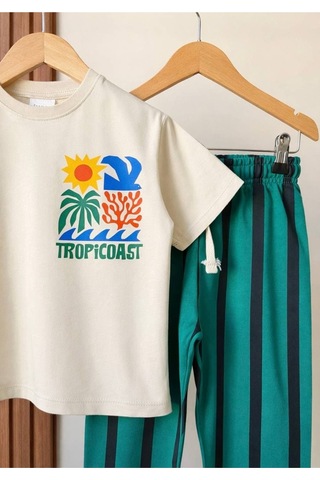 Poala Kids Tropicoast Uzun Takım Çok Renkli