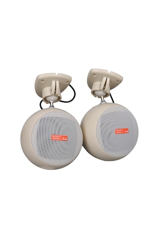 Magicvoice Mv-12 7.5 Cm 20 Watt Komütatörlü Hat Trafolu Sütun Sarkık Hoparlör 2'li Okul Cami Konferans Salonu Hoparlörü