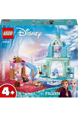 LEGO® Disney 43238 Frozen Elsa’nın Karlar Ülkesi Şatosu Yaratıcı Oyuncak Yapım Seti 163 Parça