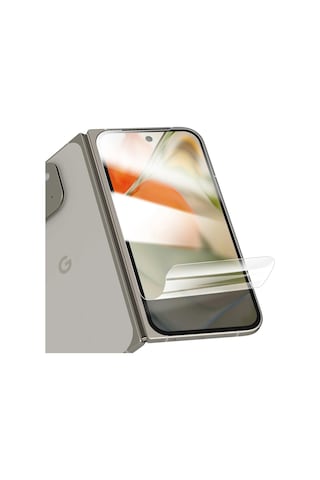 Google Pixel 9 Pro Fold Uyumlu Ön+arka Body Şeffaf Ultra Koruyucu Nano Jelatin