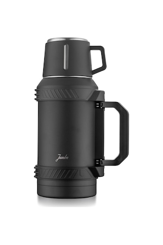 Jumbo Castor Outdoor Termos 1,6 Lt Siyah