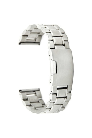 1. Kalite 22Mm Çelik Saat Kordonu Yandan Kilitli Klips Metal