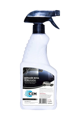 Cem Car Care Seramik Boya Koruyucu Sprey 500 Ml
