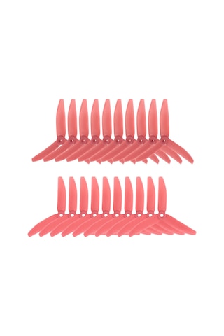 Konesam Drone İçin Yüksek İtme Gücüne Sahip 5040 3 Kanatlı Pembe Pervane Seti - 10 Çift