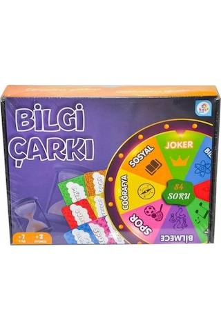 Laço Bilgi Çarkı Lc7505 Çocuk Kutu Oyunu Bil Öğren Eğlen