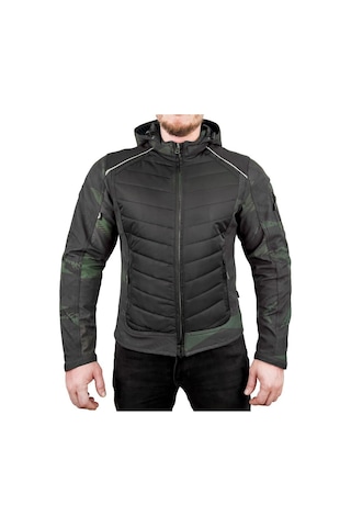 Thebikerjeans Everest Waterproof Khaki Camo Korumalı Motosiklet Montu Erkek