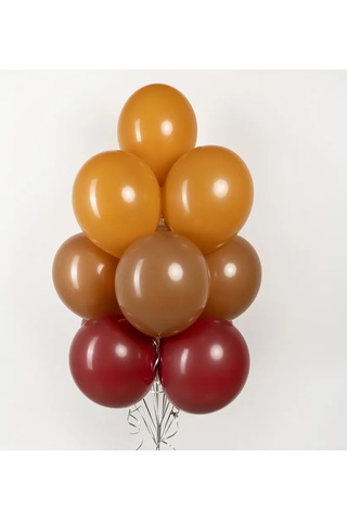 Love Land Balonlar 1 Eylül Sonbahar Fotoğraf Alanı Dekorasyonu 25 Adet 165975982 TURUNCU