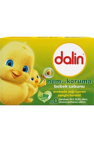 Dalin Avokadolu Nem Ve Koruma Bebek Sabunu 5 X 100 Gr