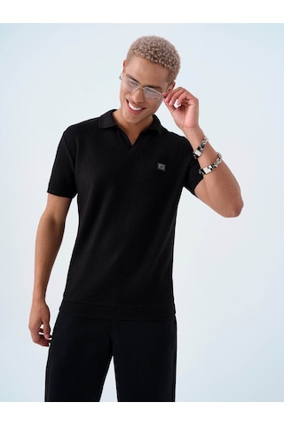 Loft Siyah Erkek T-shirt Lf2036358 Siyah