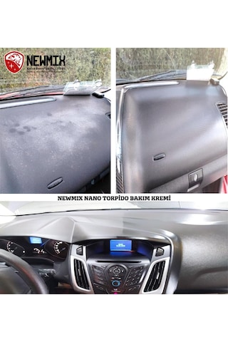 Newmix Torpido Bakım Kremi Nano 225 G ve Uygulama Süngeri