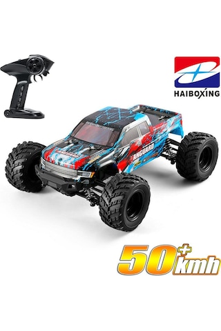 Haıboxıng Rc 1/12 903 Vanguard 50+ Km/h Sürat 4x4 Uzaktan Kumandalı Rc Model Araba Rtr Elektrikli 4wd Offroad Truck Mavi