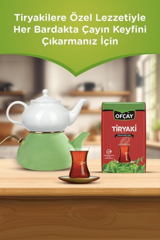 Ofçay Tiryakisine Siyah Dökme Çay 1 KG